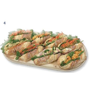 Mini Stone Baked Breads Platter (24 Pieces)