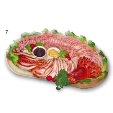 Turkey & Ham Glazed Ham Platter