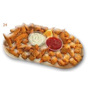 Hot Seafood Platter (50 Pieces)