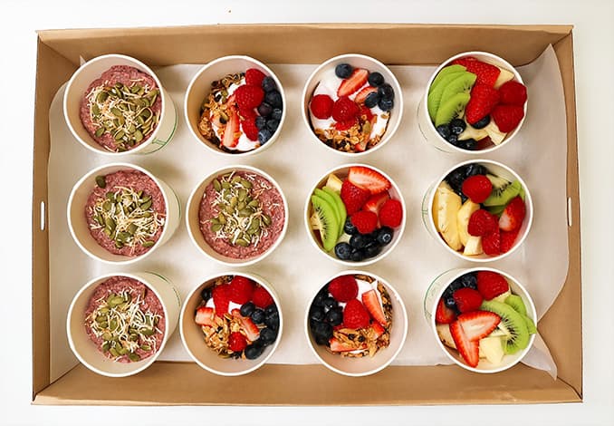 Assorted Healthy Cup Box