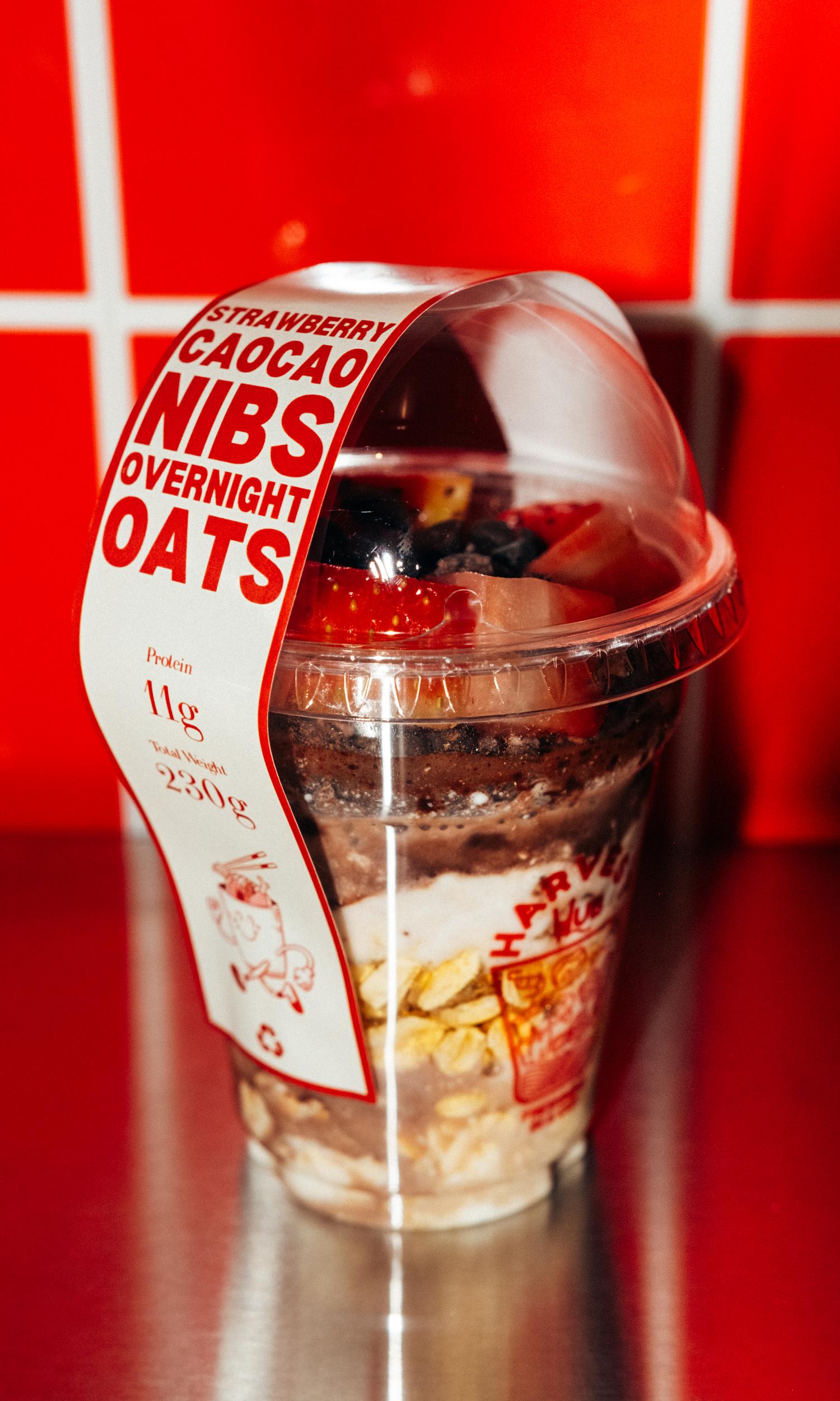 Blueberry coconut oats