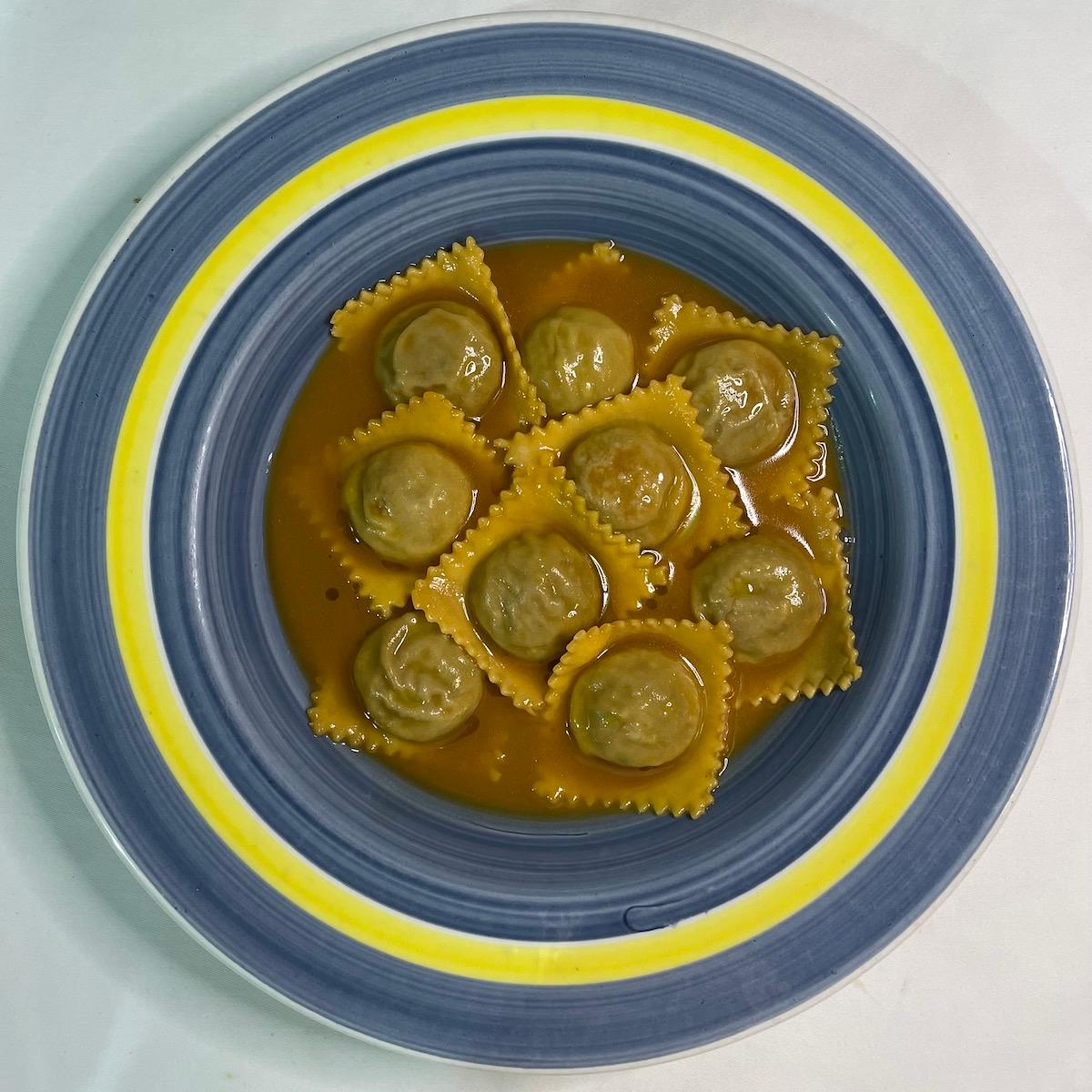 Homemade Veal Ravioli