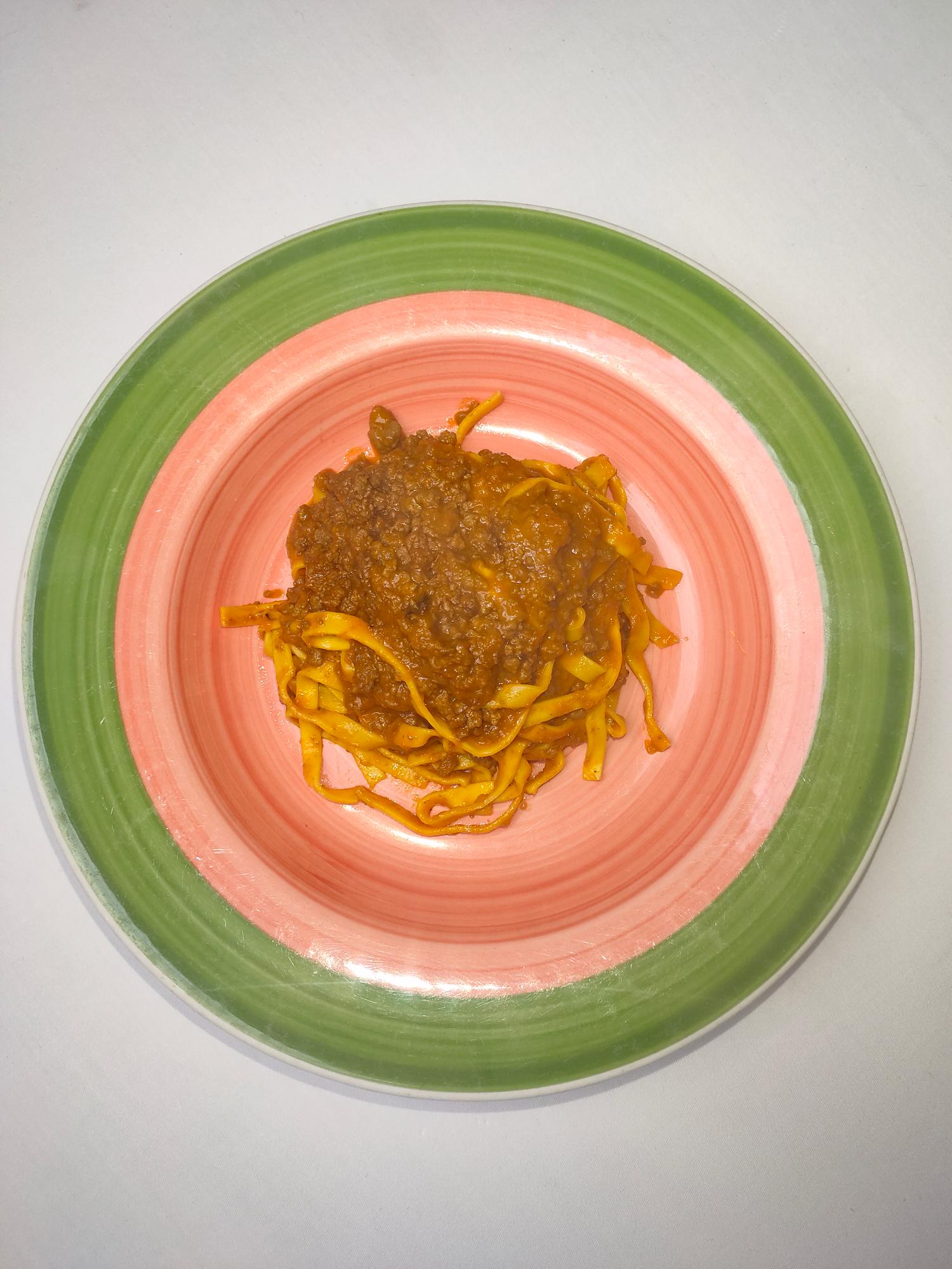 Tagliatelle with Beef Bolognese