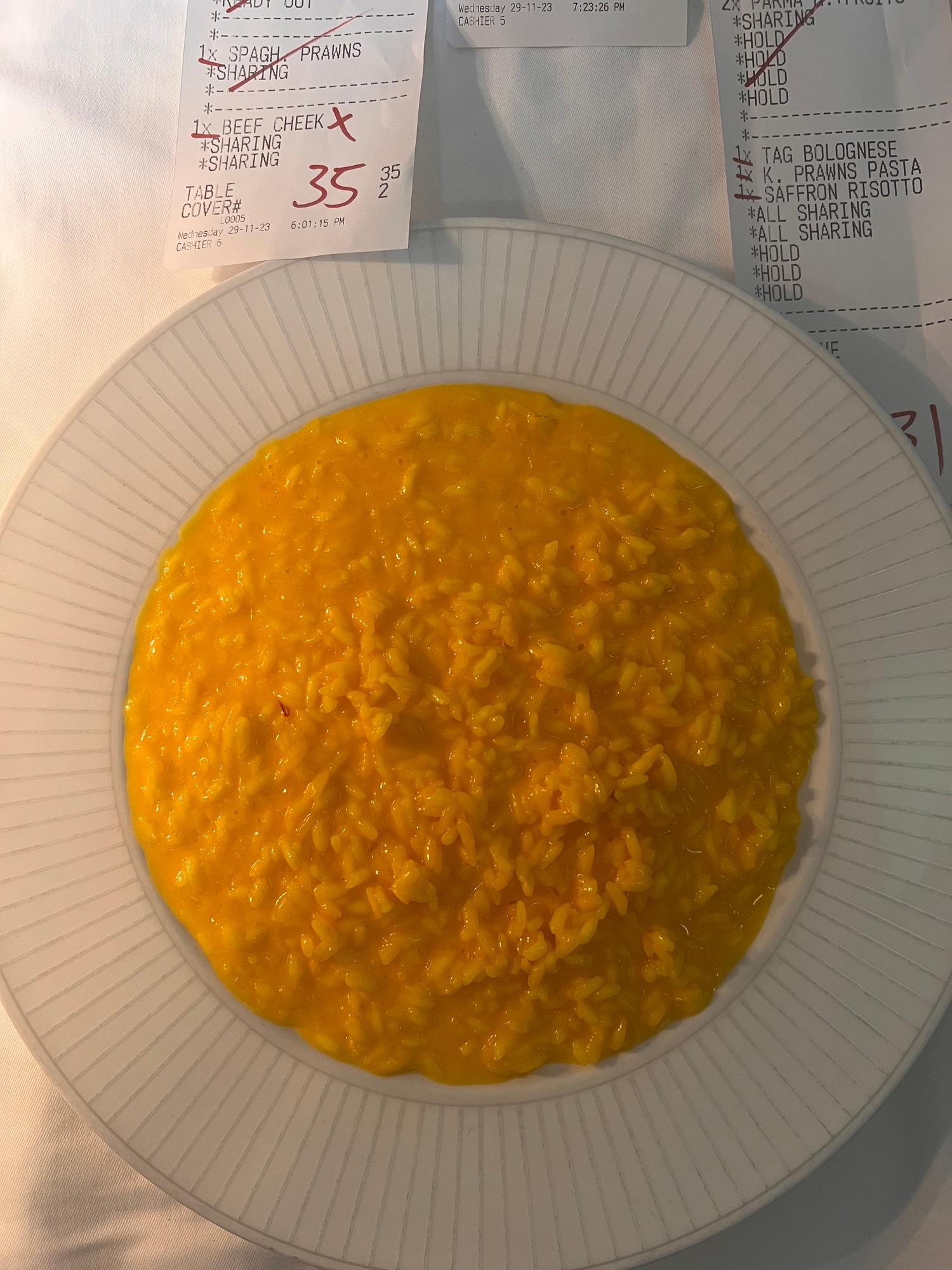 Saffron Risotto