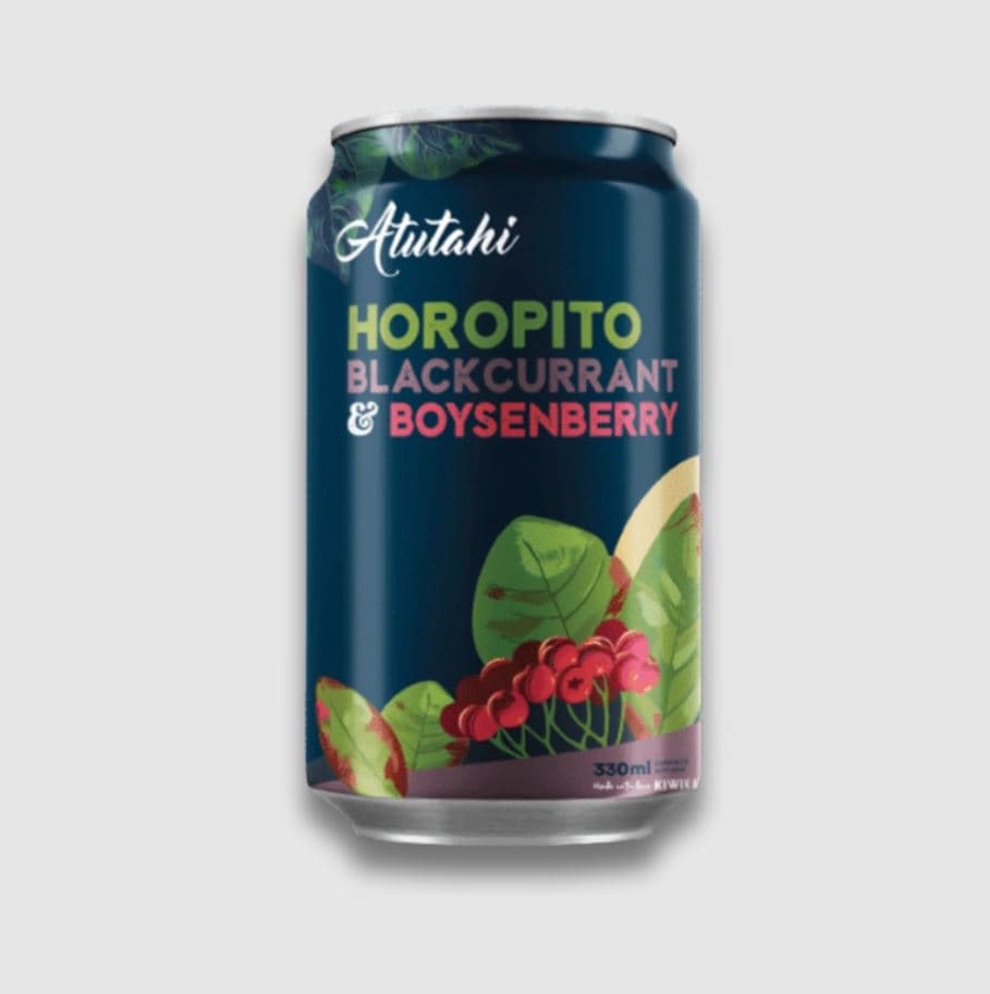 Horopito Blackcurrant & Boysenberry Can, 18pk
