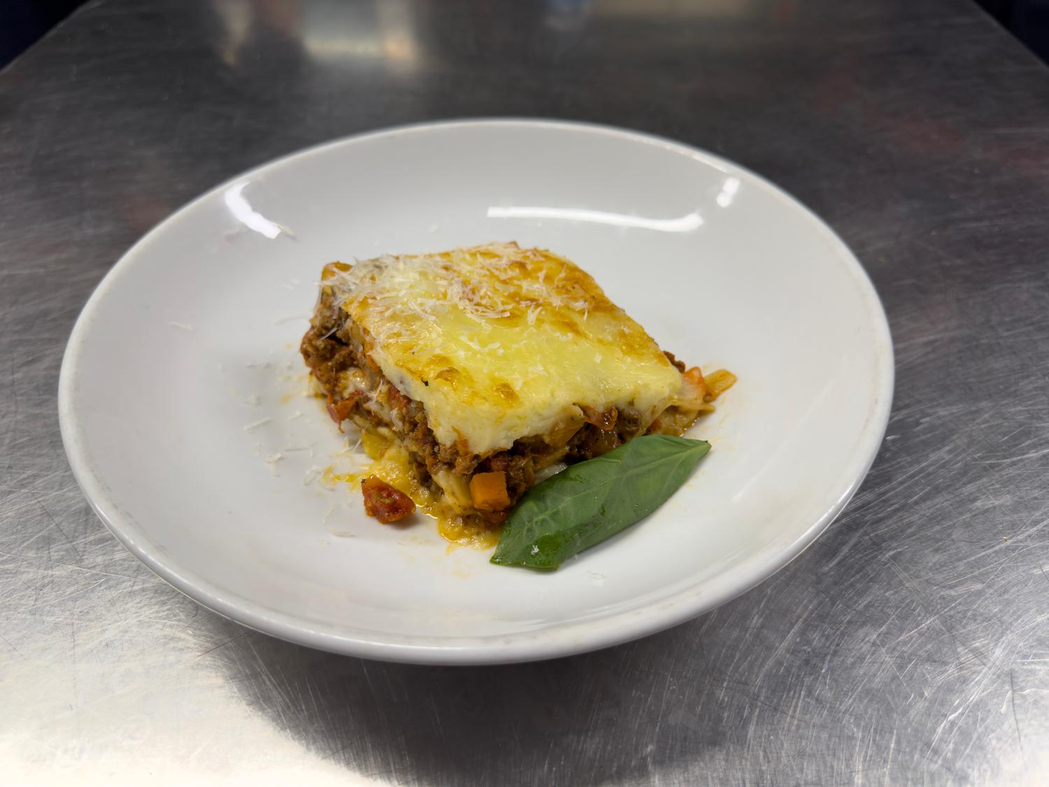 Bare Pizza Roasted Vegetable Lasagne
