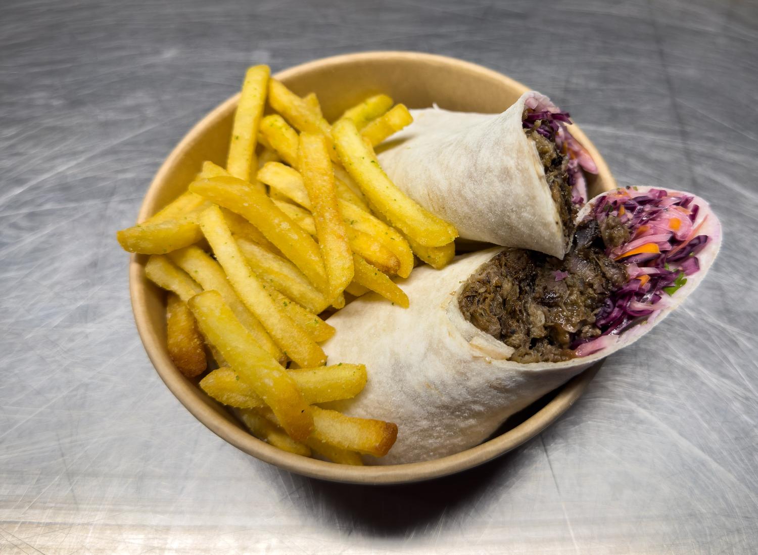 Crispy Aromatic Duck & Hoisin Wrap