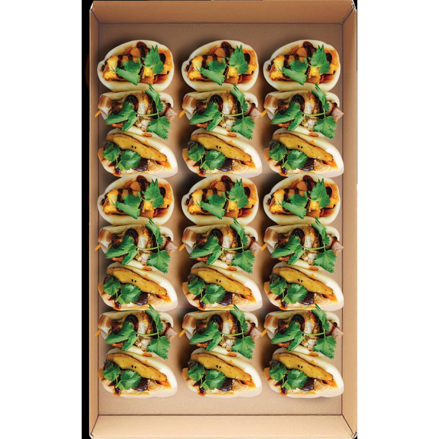 Steamed Buns Platter (24 Pieces)