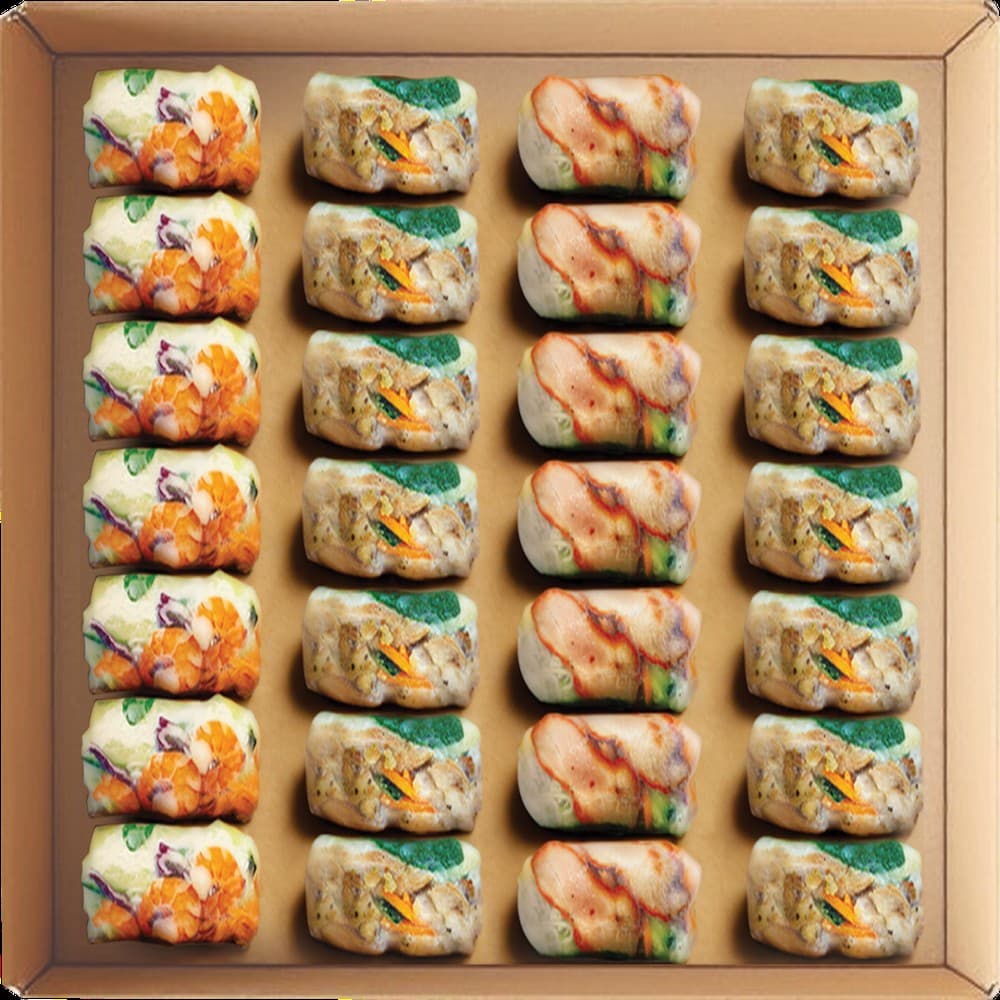 Pocket Green Rolls Box (28pcs)