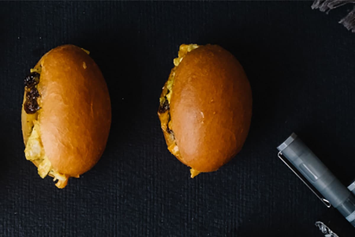 Coronation Chicken Mini-Brioche