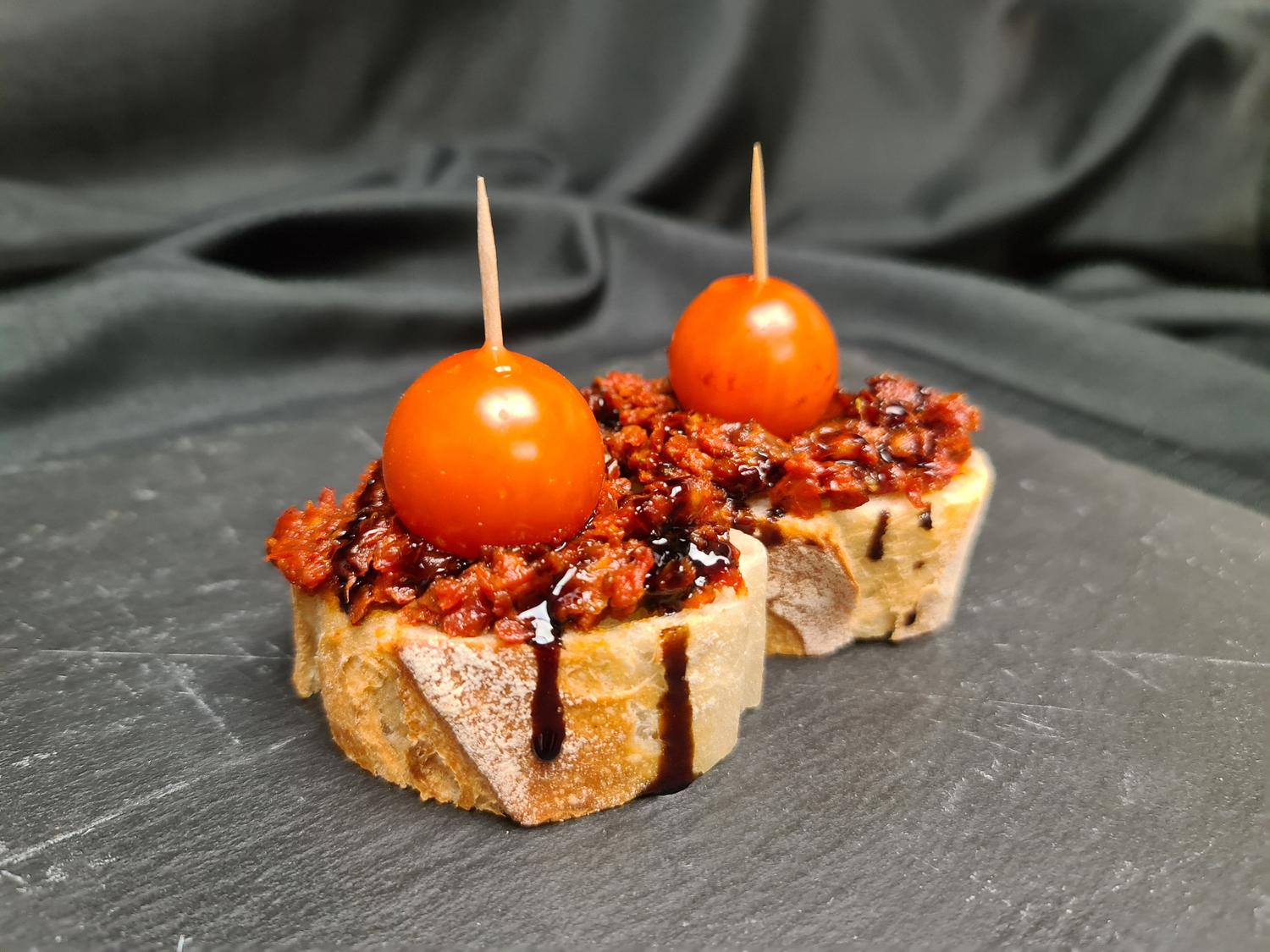 Red Tapenade & Cherry tomato (Vegan Friendly)