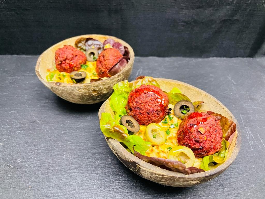 Falafel & Hummus Salad Bowl (Vegan)