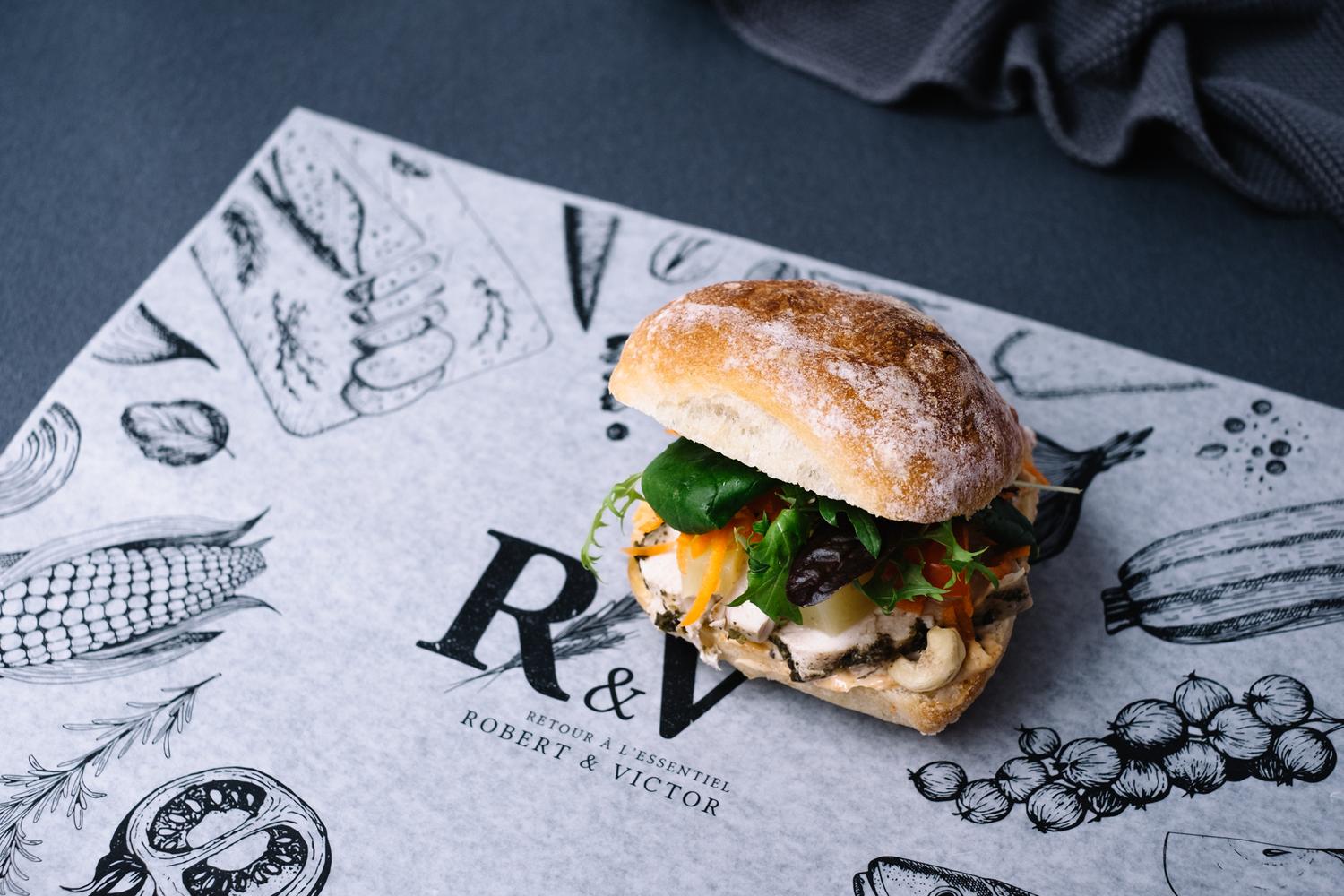 Cajun Chicken Ciabata