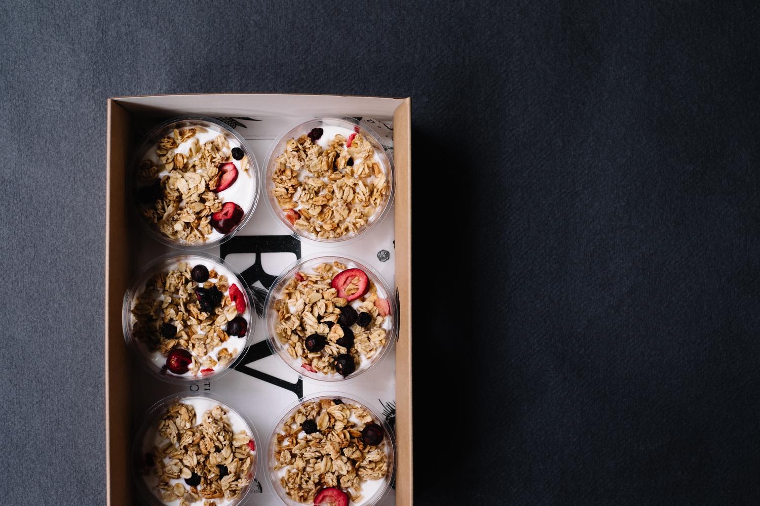 Vegan Yoghurt & GF Granola pots