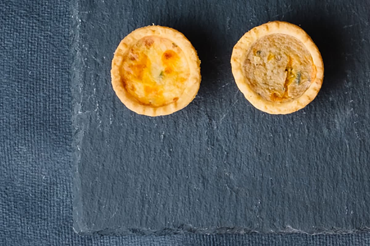 Mini Vegetarian Quiche