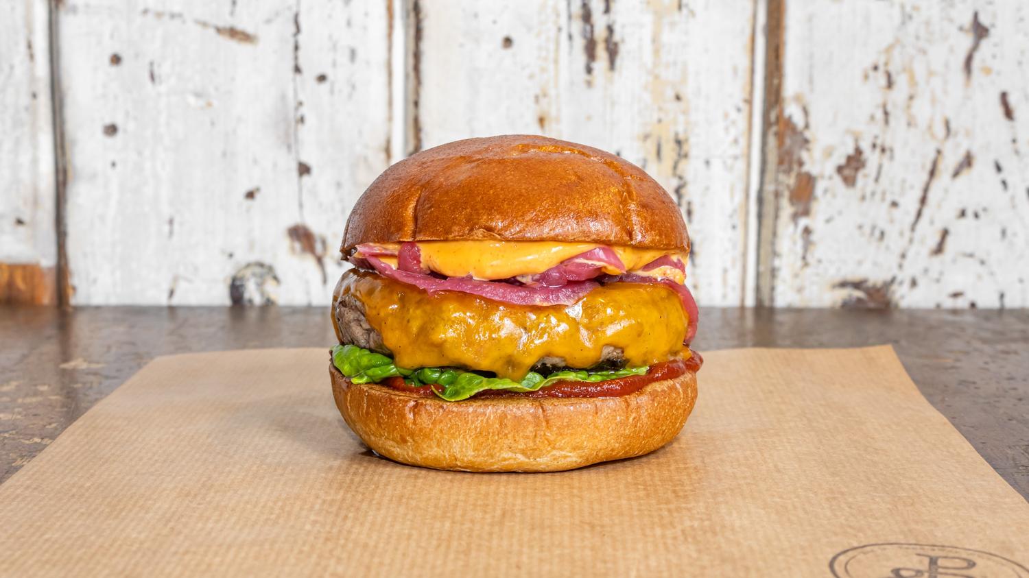 "Ari Gold" Cheeseburger