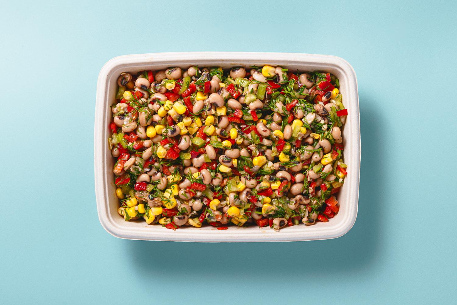 Black Eyed Bean Salad Platter (for 5)