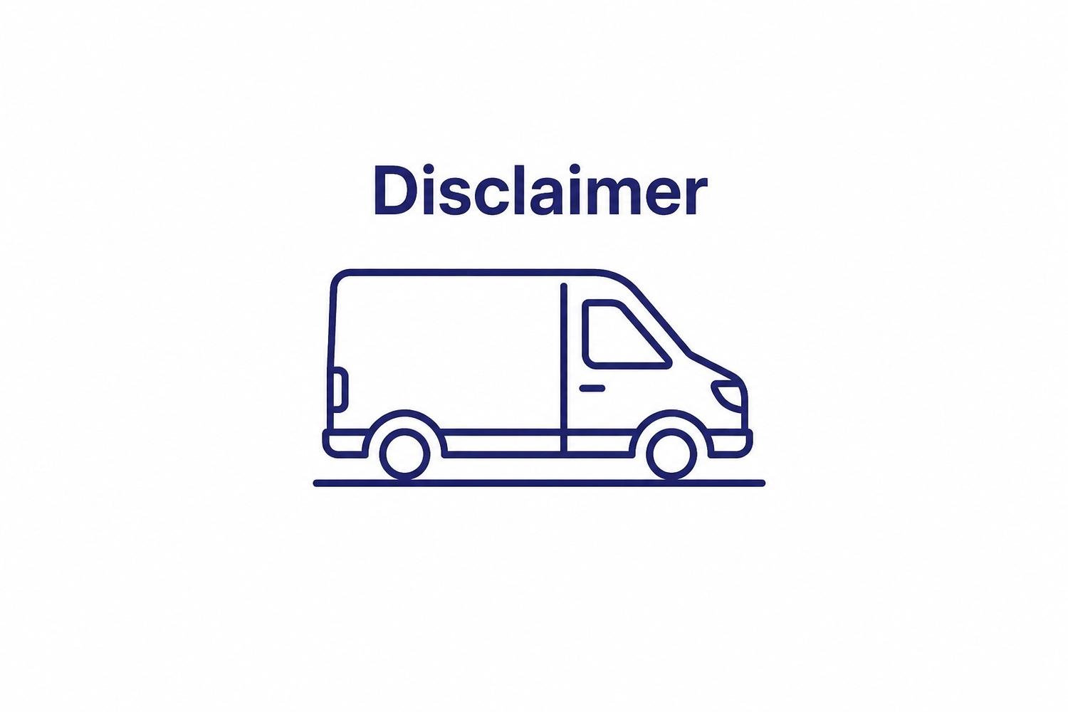 Disclaimer (please read)