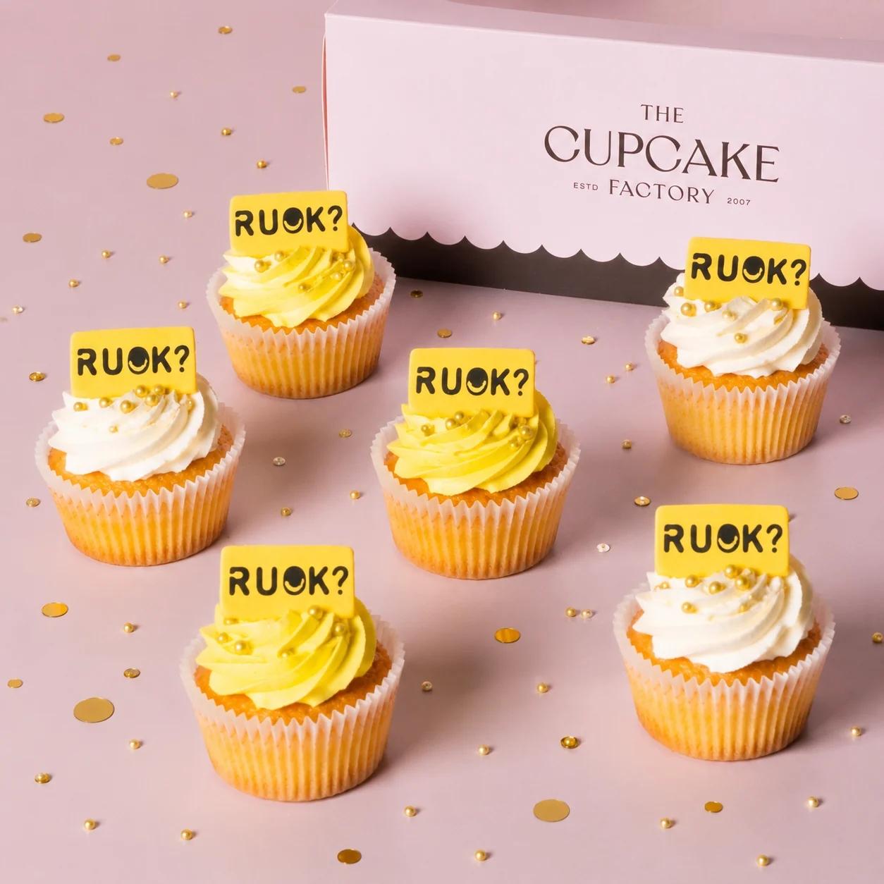 R U OK? Day Cupcakes Box