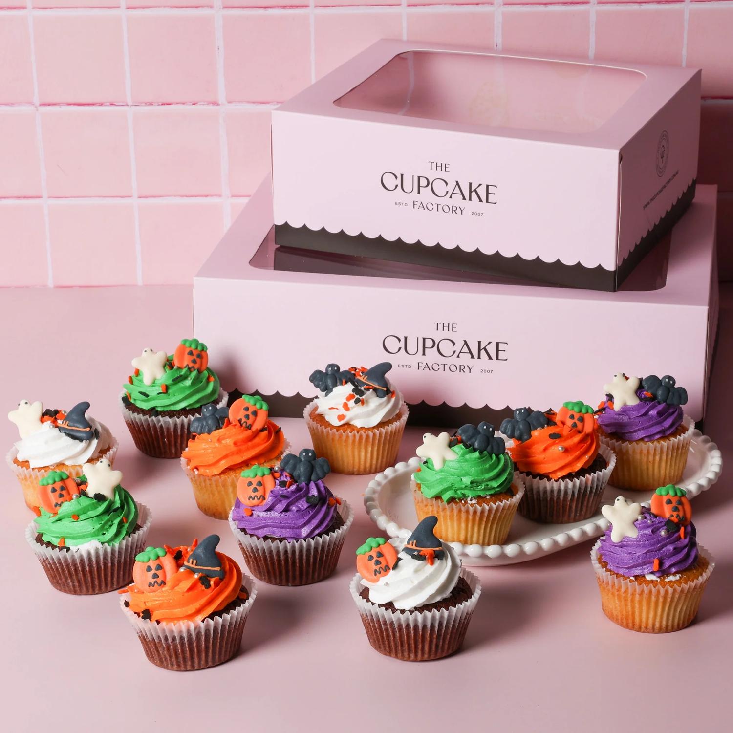 Halloween Cupcakes Box
