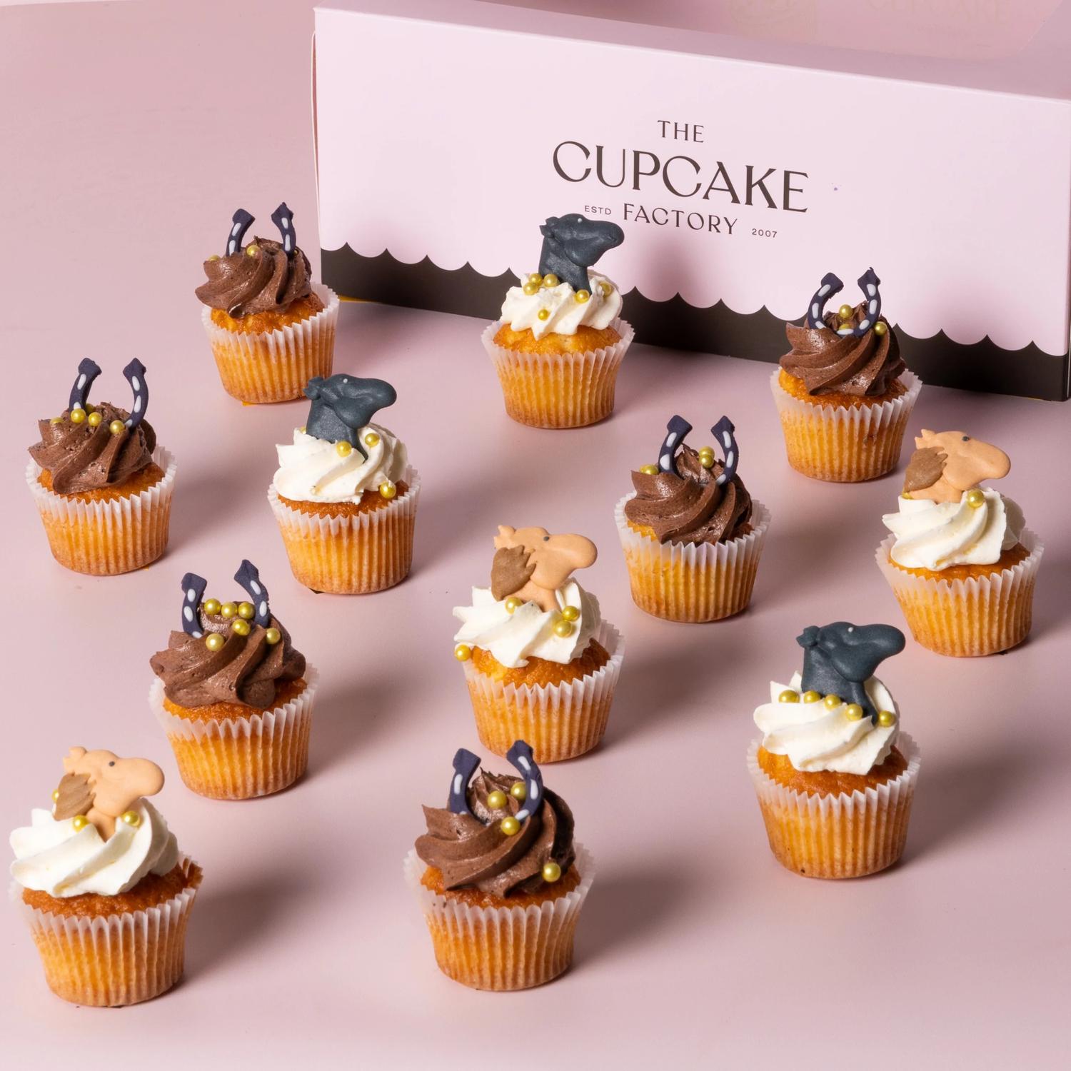 Horse Mini Cupcakes Box