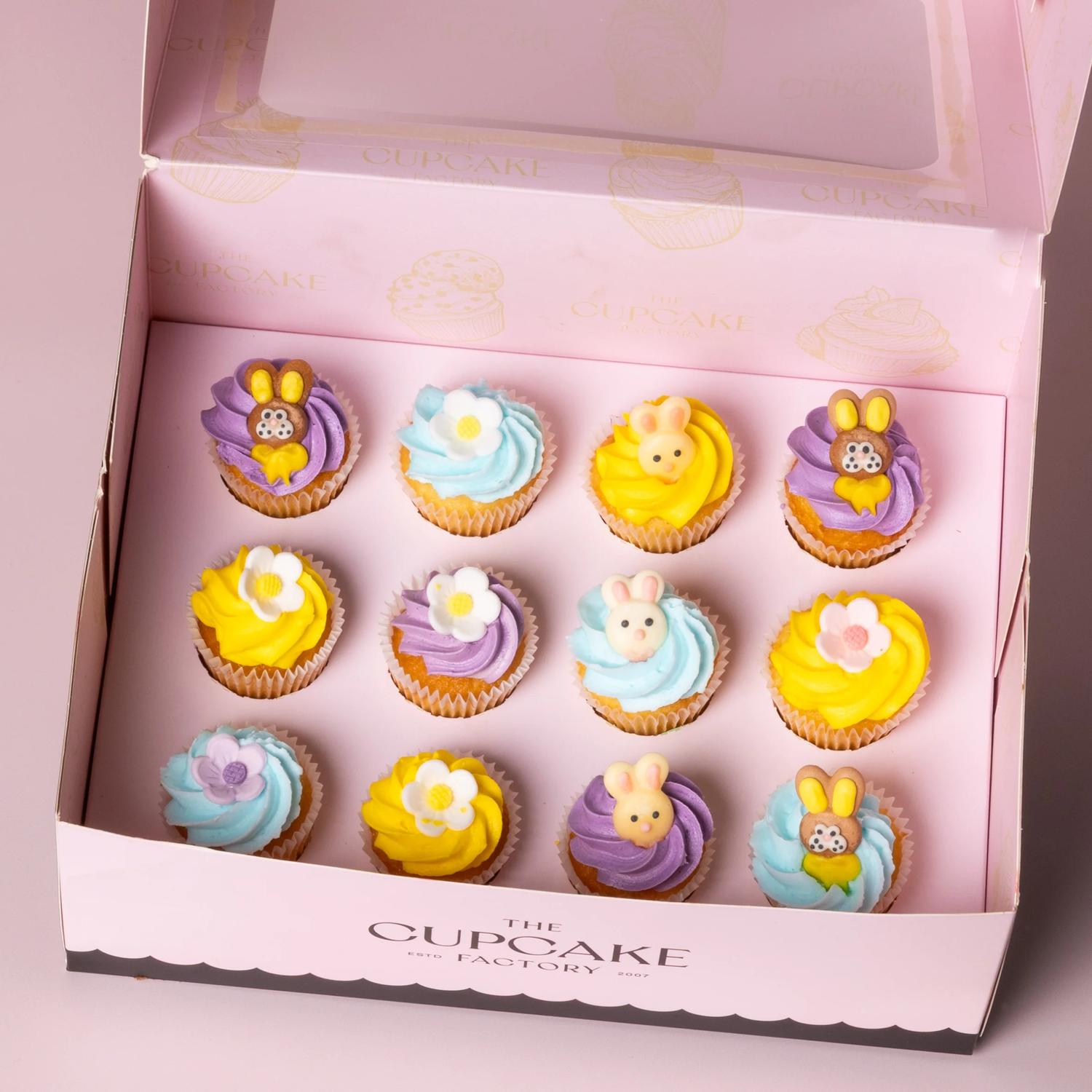 Easter Bunny Mini Cupcake Box