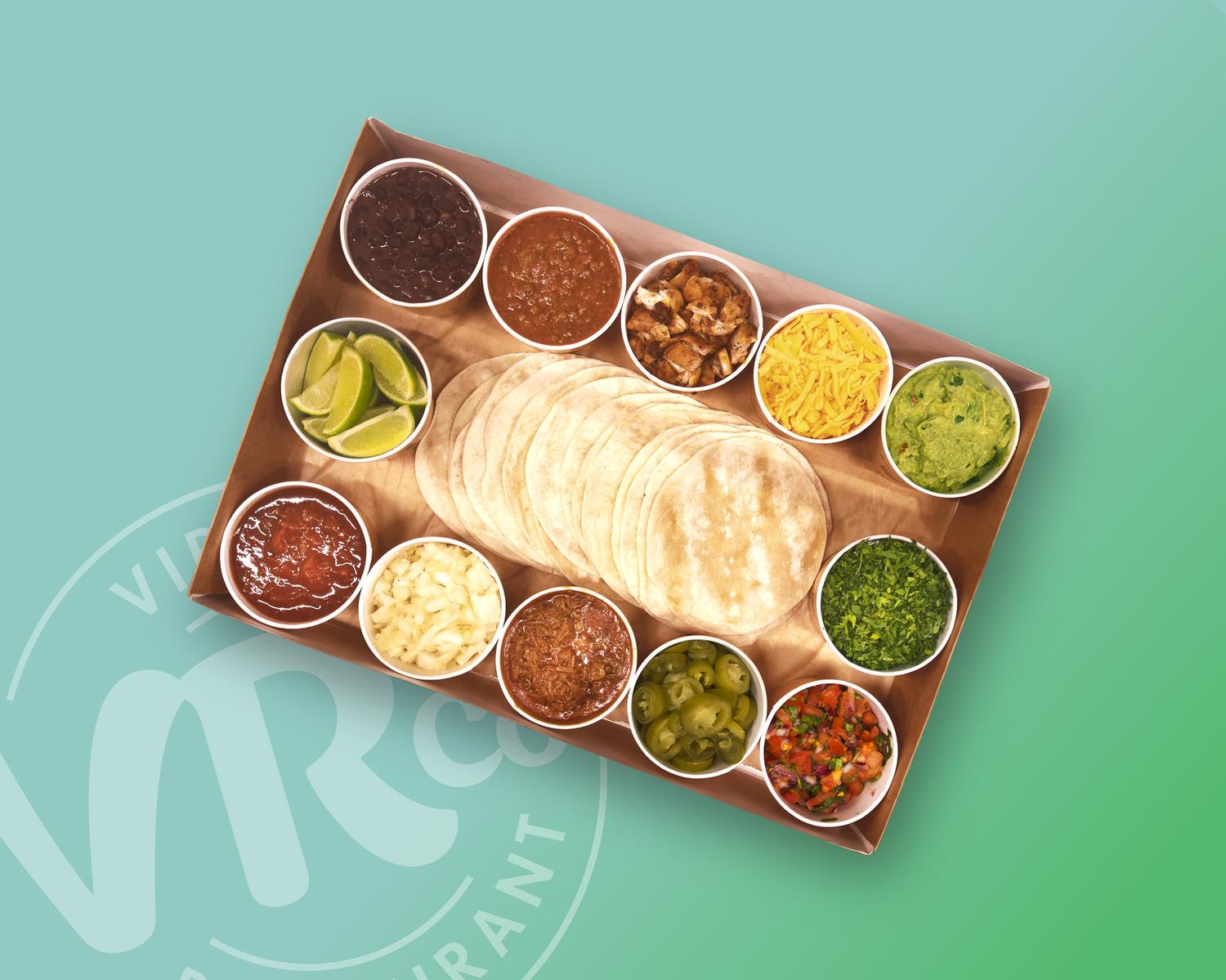 Build-Your-Own Taco Platter
