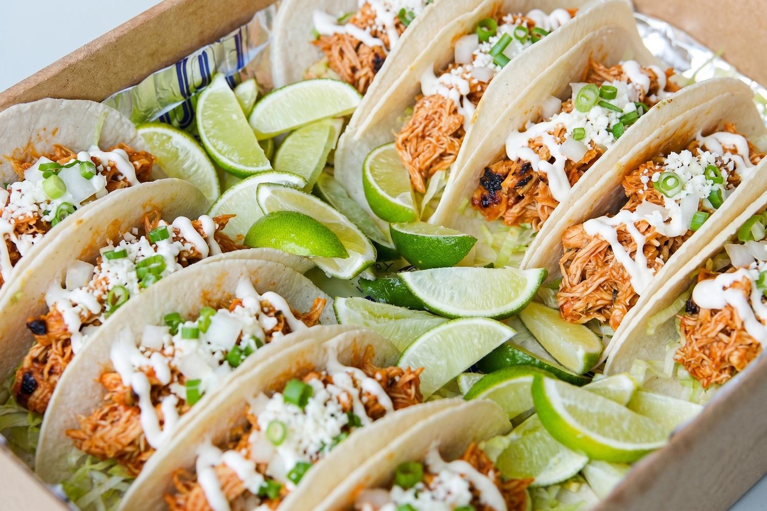 Pulled Chicken Tingga Tacos
