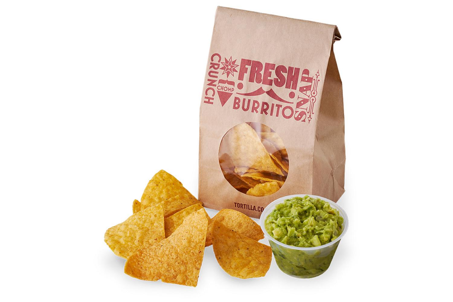 Tortilla Chips with Guacamole