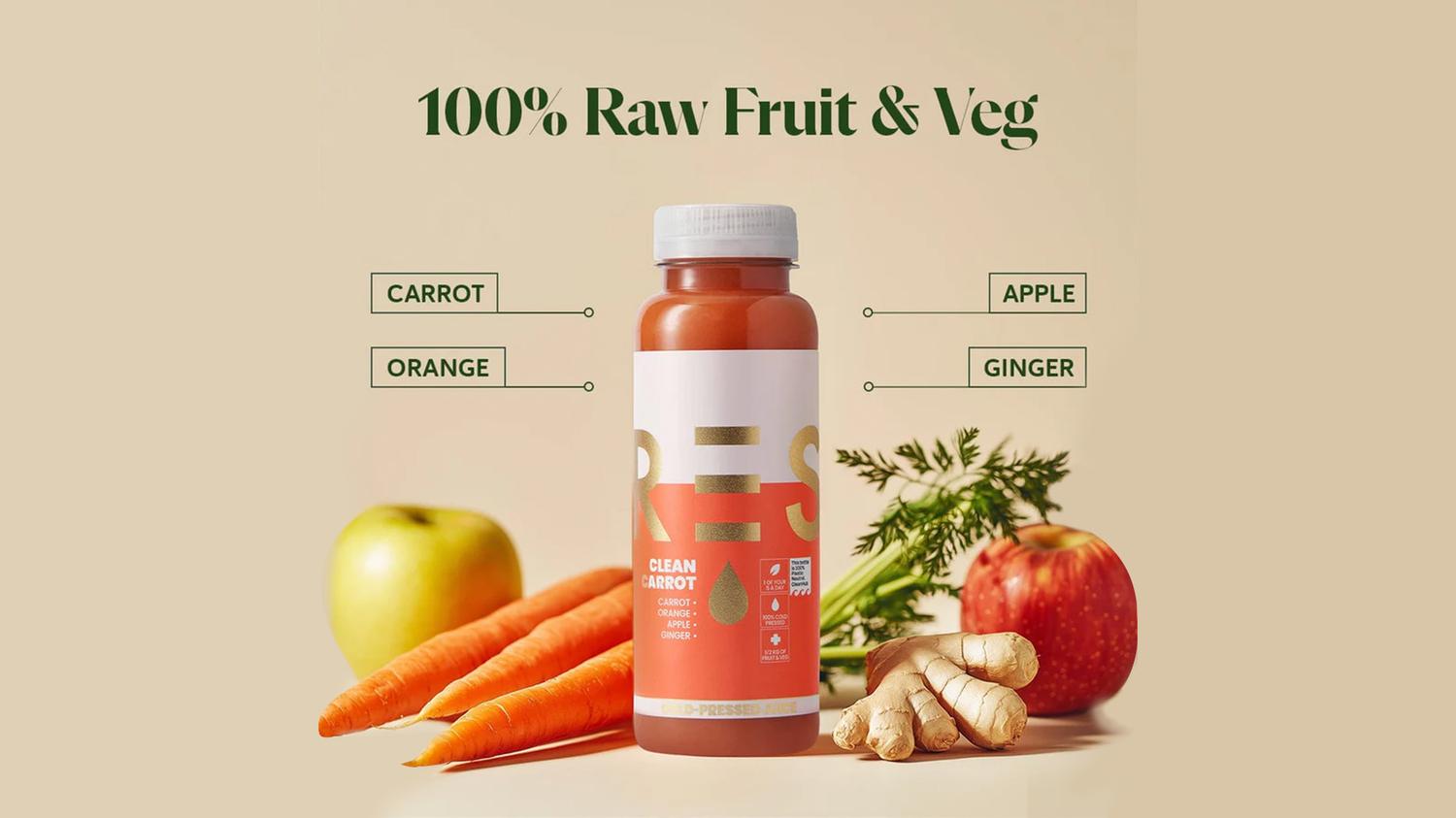 Press Clean Carrots 