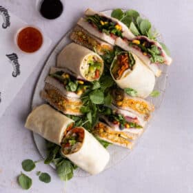 Large Vegan Sandwich Platter