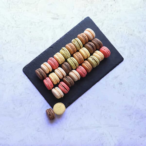 Macaroon platter