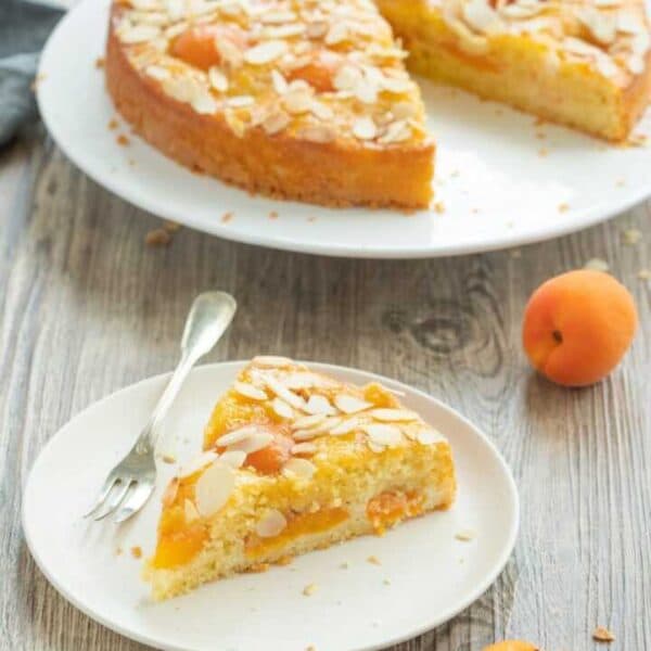 Almond, Apricot and Lemon cake made without Gluten