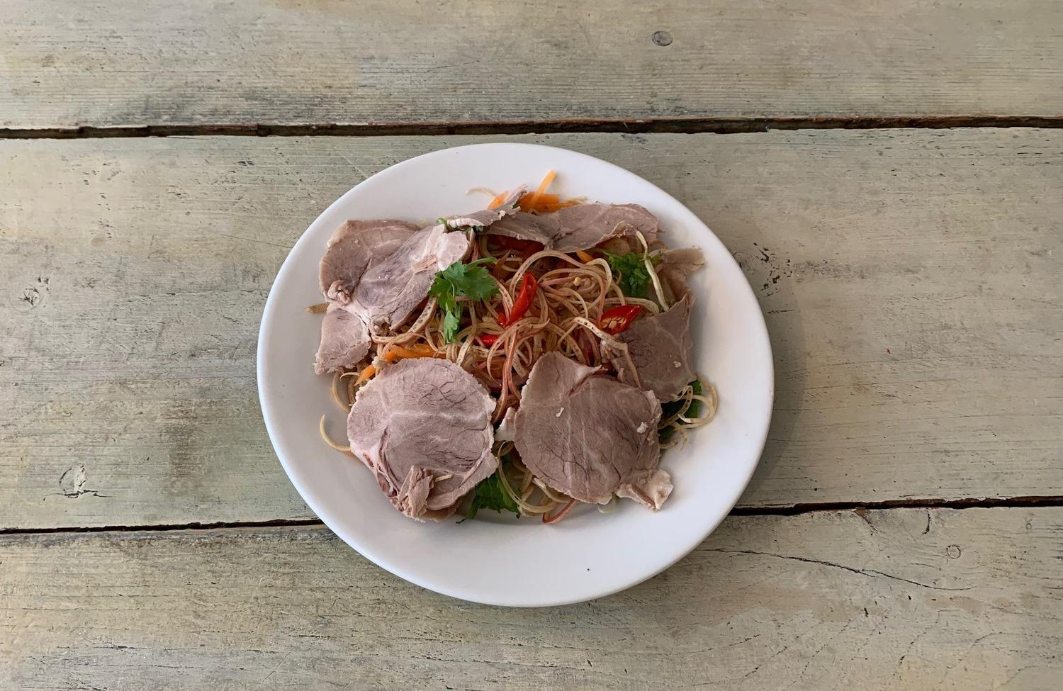 Banana Blossom & Herb Salad - Pork