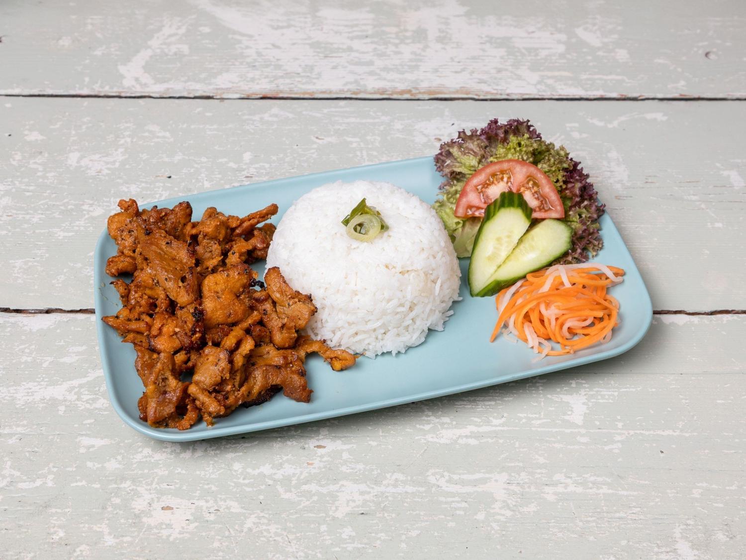 Rice Box - Grilled Garlic Pork