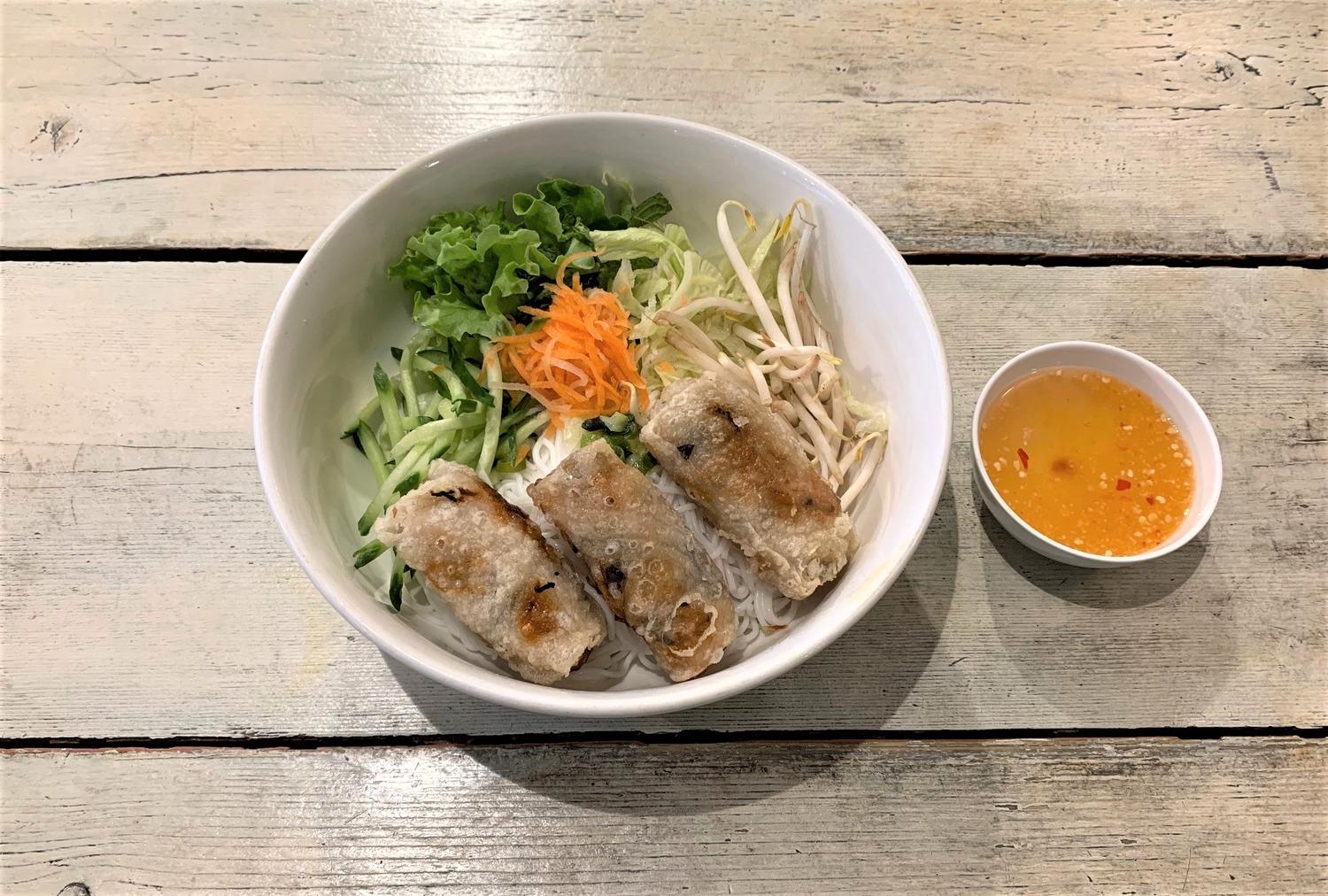 Noodle Salad - Spring Rolls