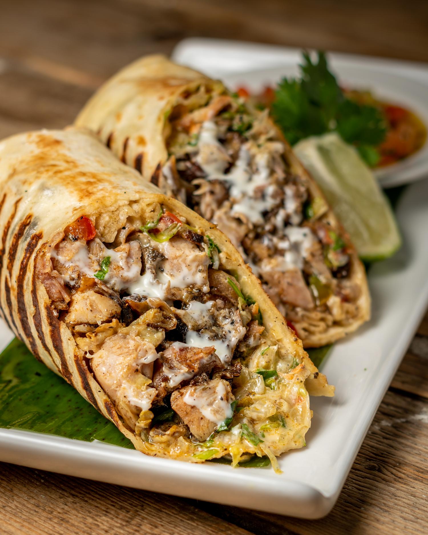 Jerk Chicken Burrito
