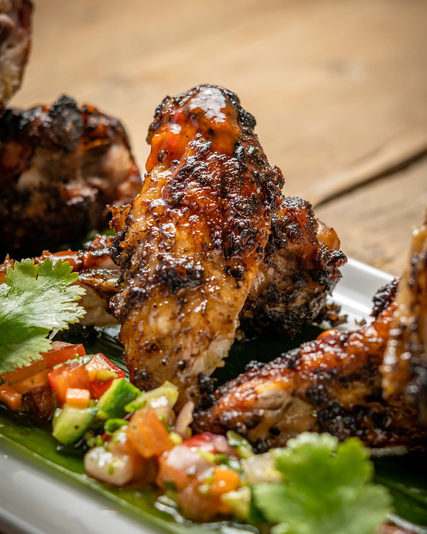 Jerk Chicken Wings (5)