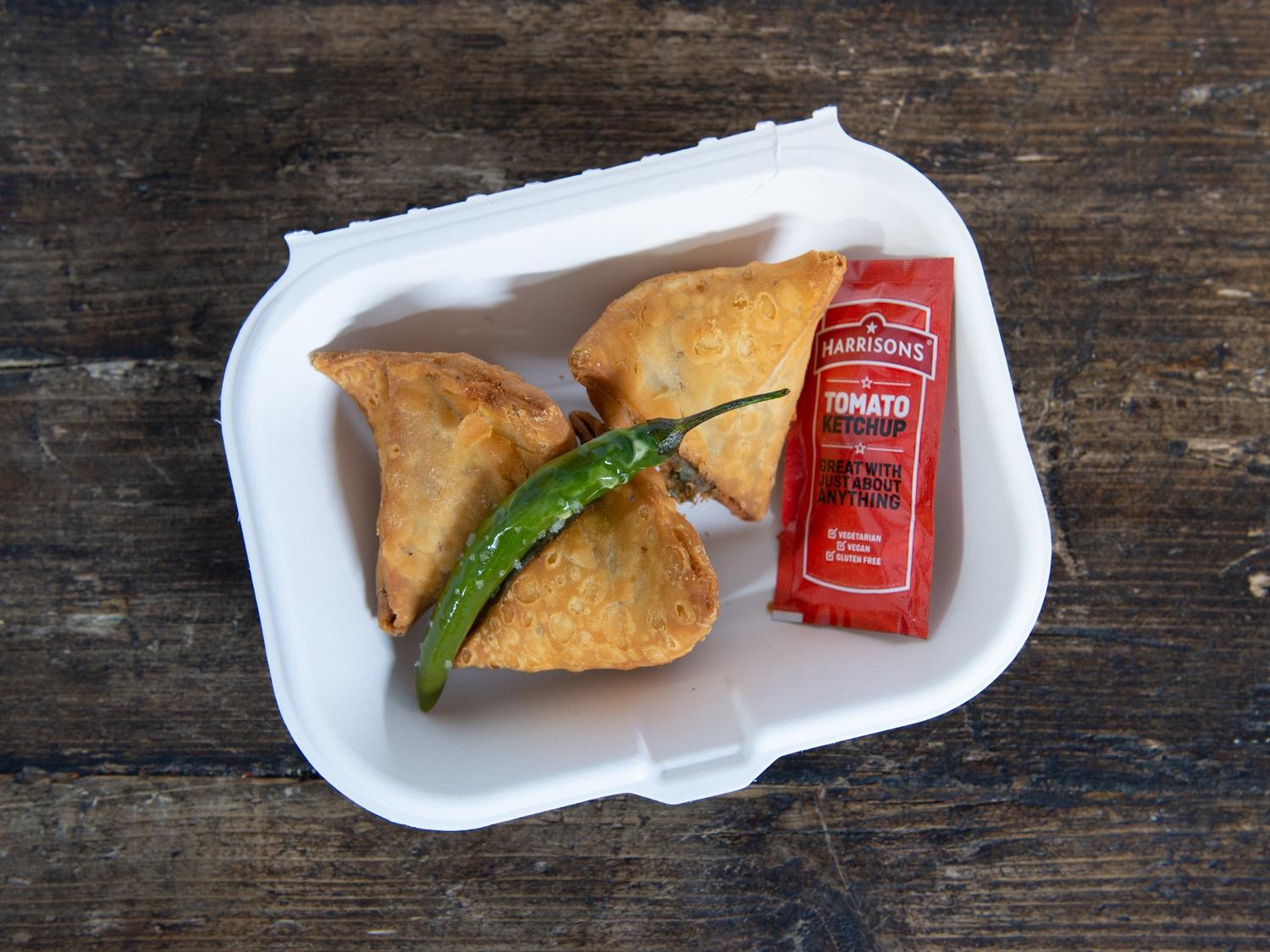 Samosas Plate (VG)