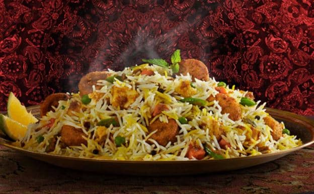 Veg & Falafel Biryani