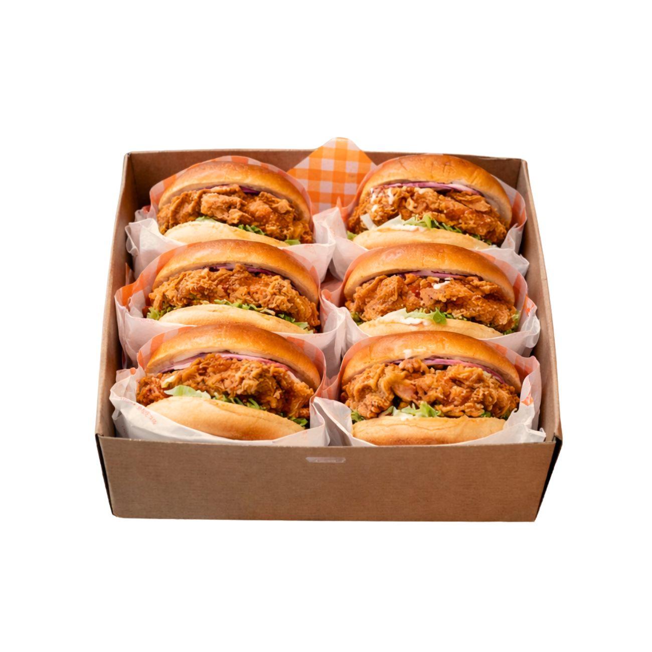 K-Burger Platter (6pcs)