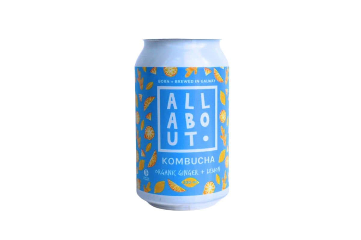 All About Kombucha - Ginger & Lemon