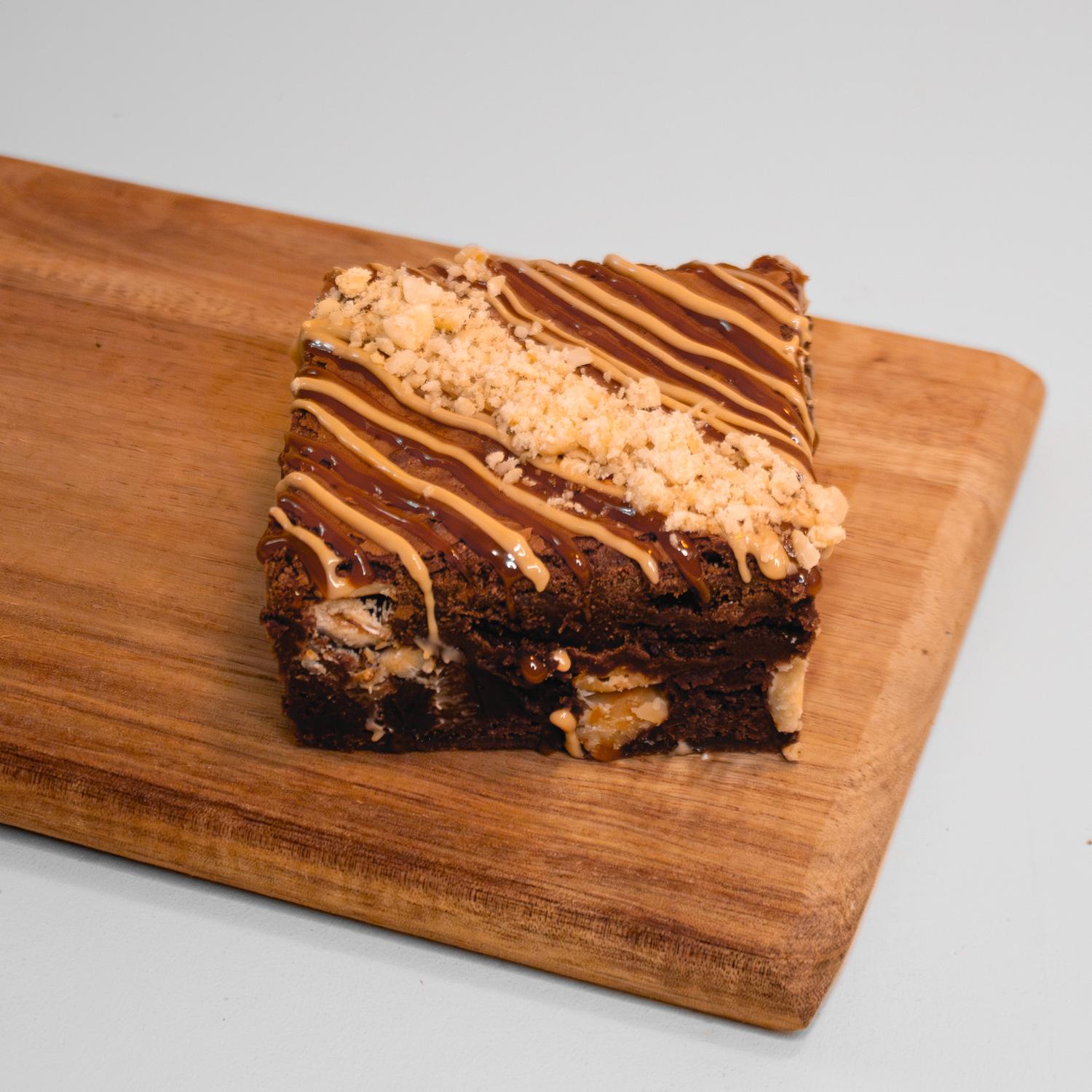 Hazelnut & Caramel Brownie