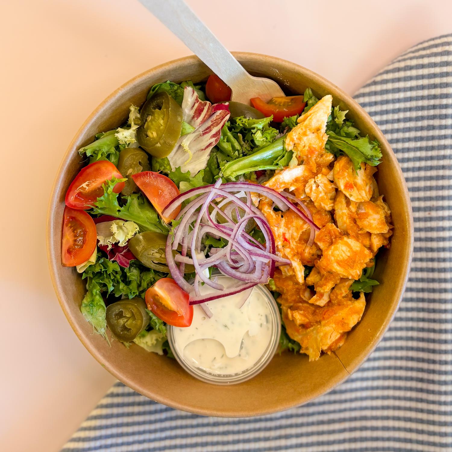Spicy Cajun Salad Bowl