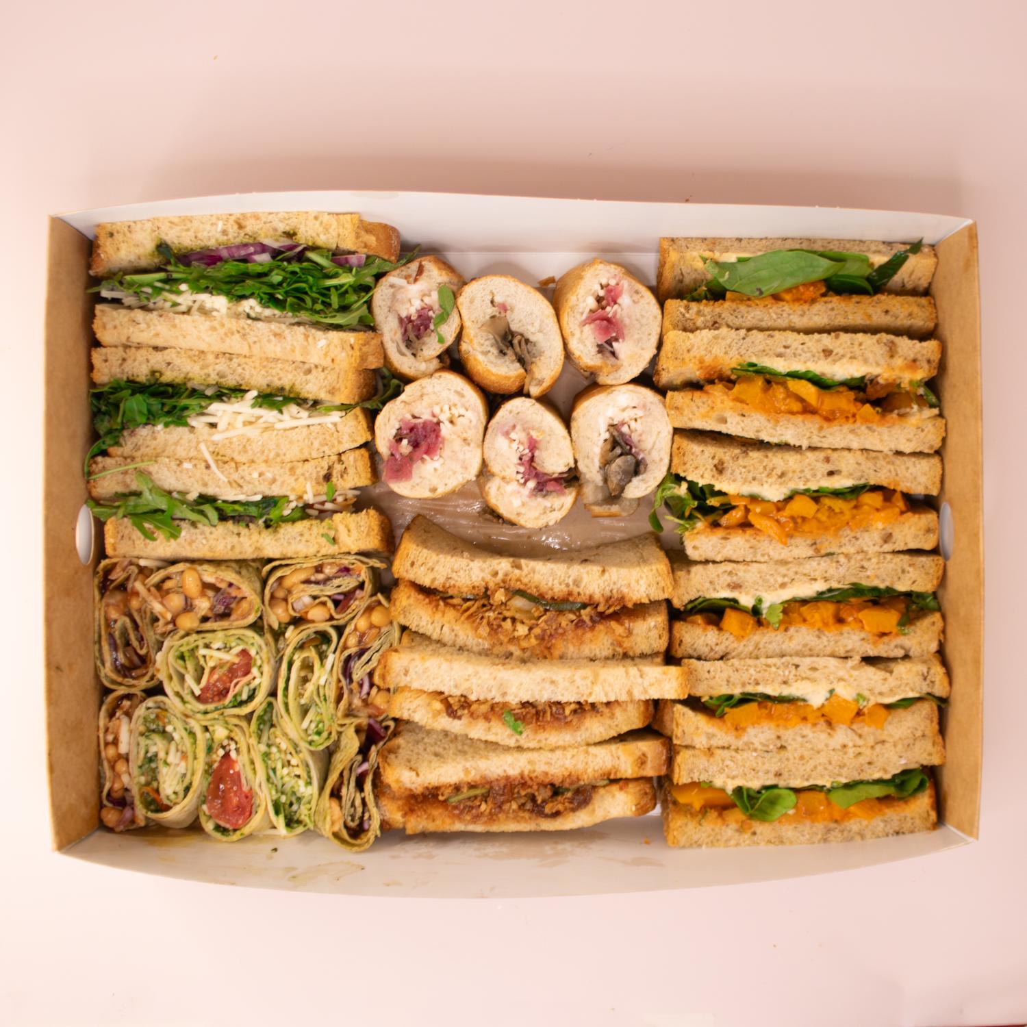 Vegan Sandwich Platter