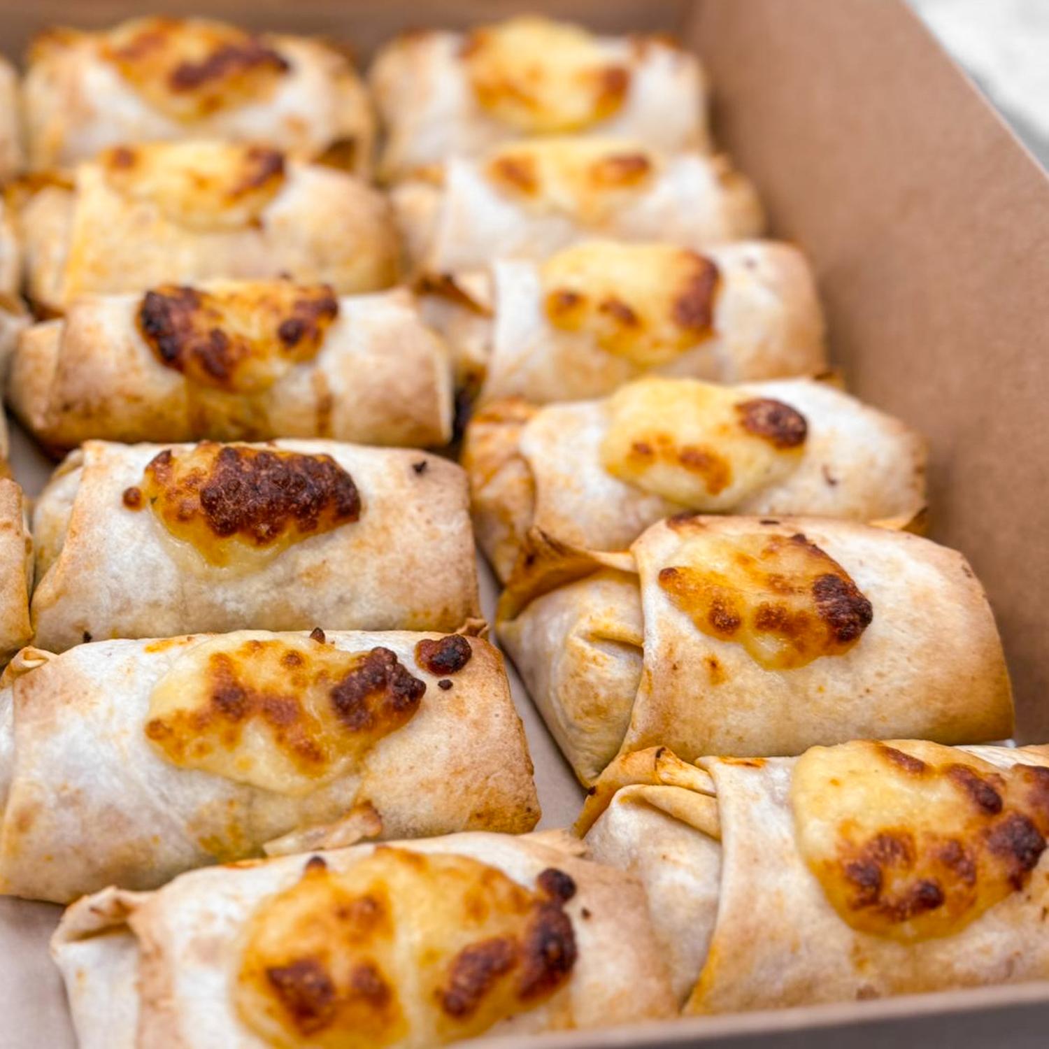 Mini Breakfast Burritos Platter
