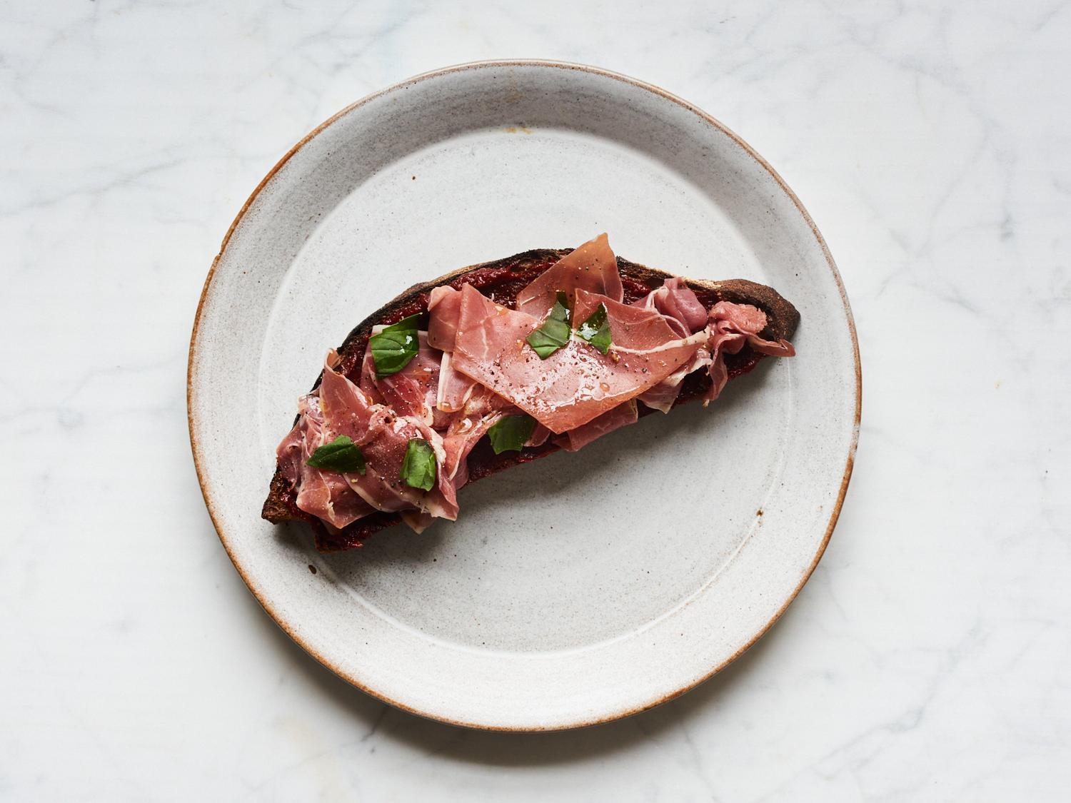 Ham Sourdough Toast