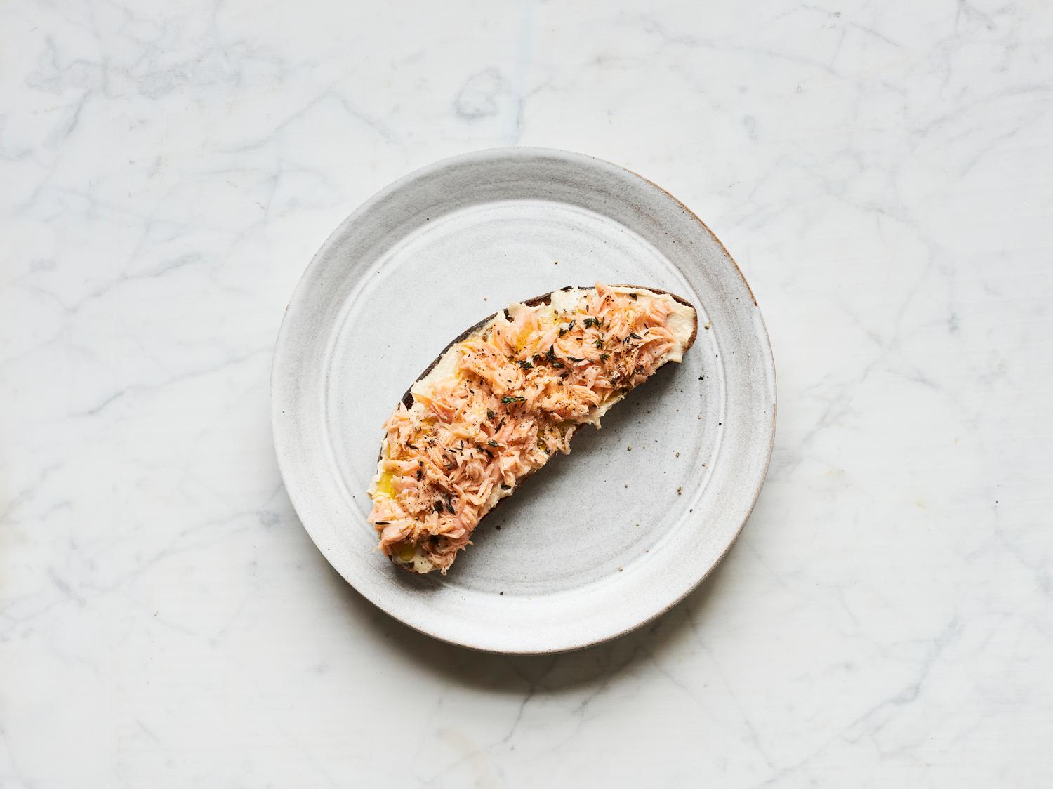 Salmon Sourdough Toast