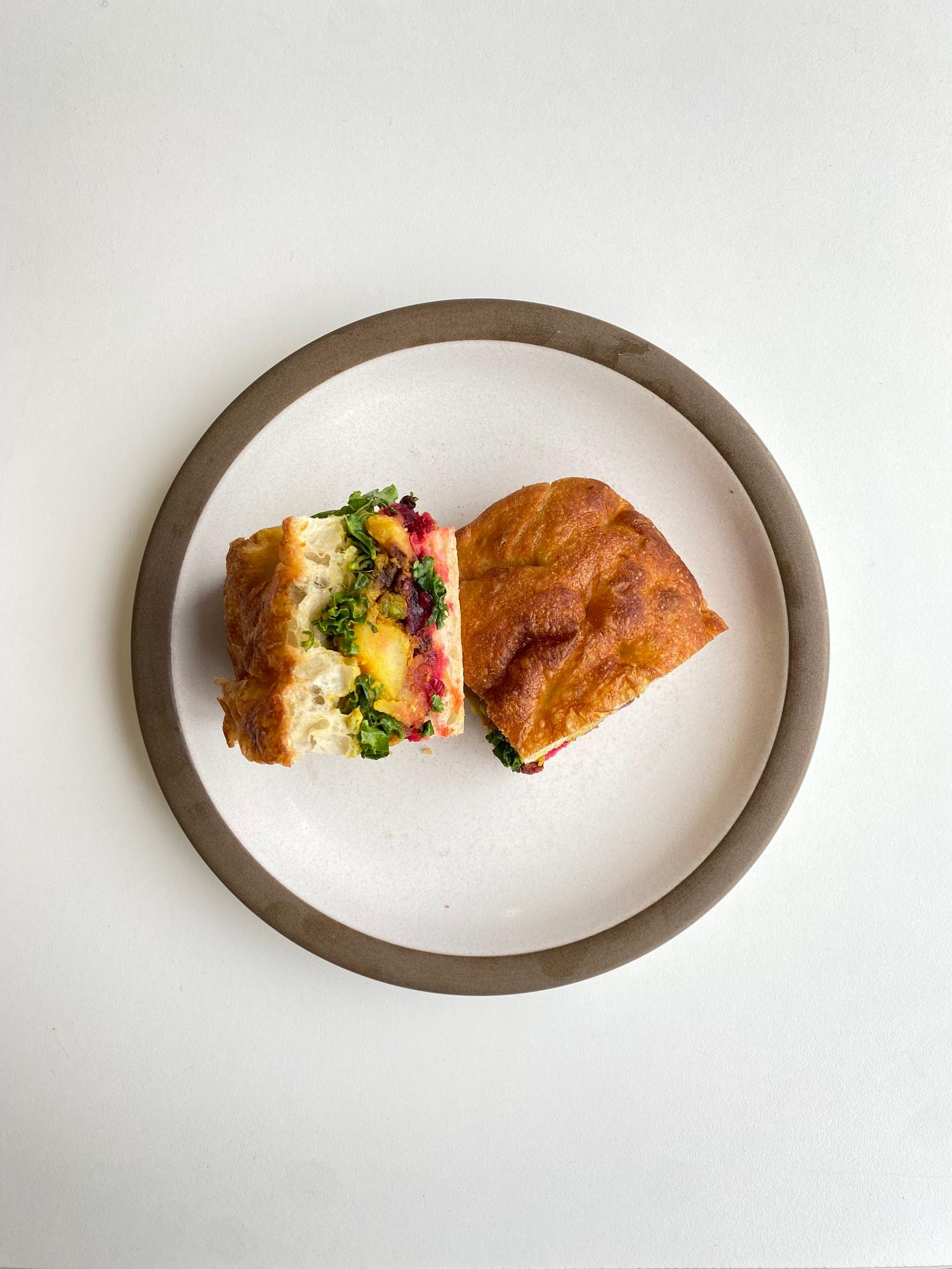 Masala & Chutney Focaccia