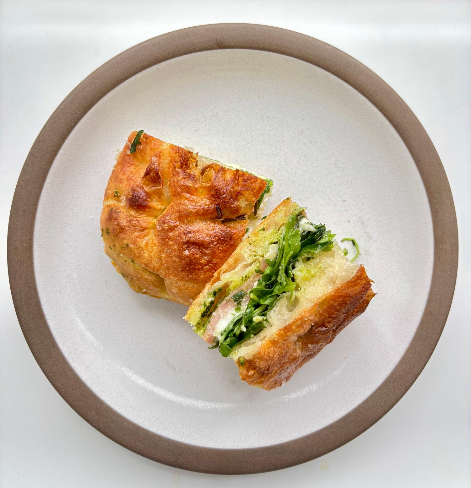 Prosciutto & Pesto Focaccia - Platter 6 